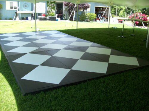 Classic Rentals - Black and White Dance Floor