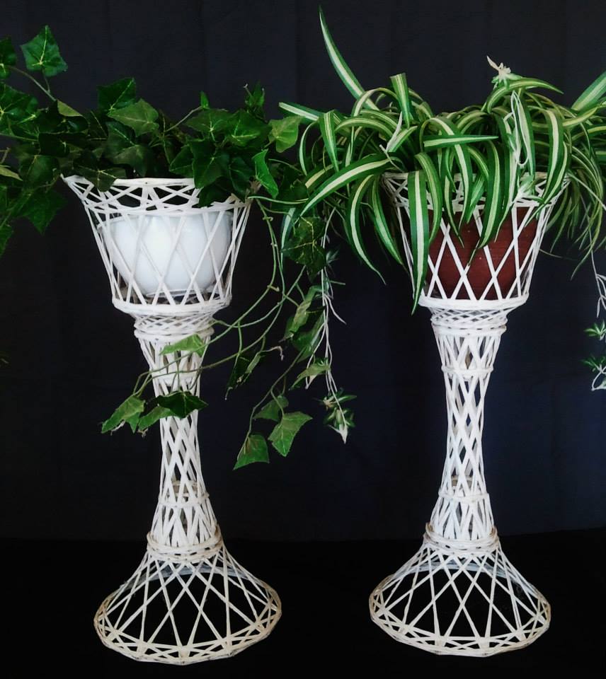 Classic Rentals - Wicker Plant Stands